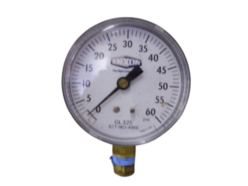 DIXON GL325 GAUGE 60PSI UNMP