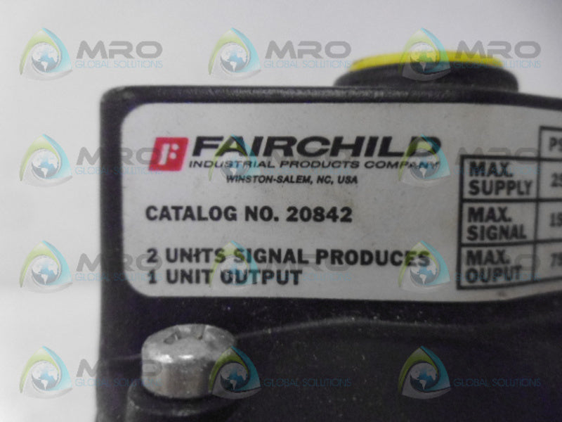 FAIRCHILD 20842 VOLUME BOOSTER NSNP