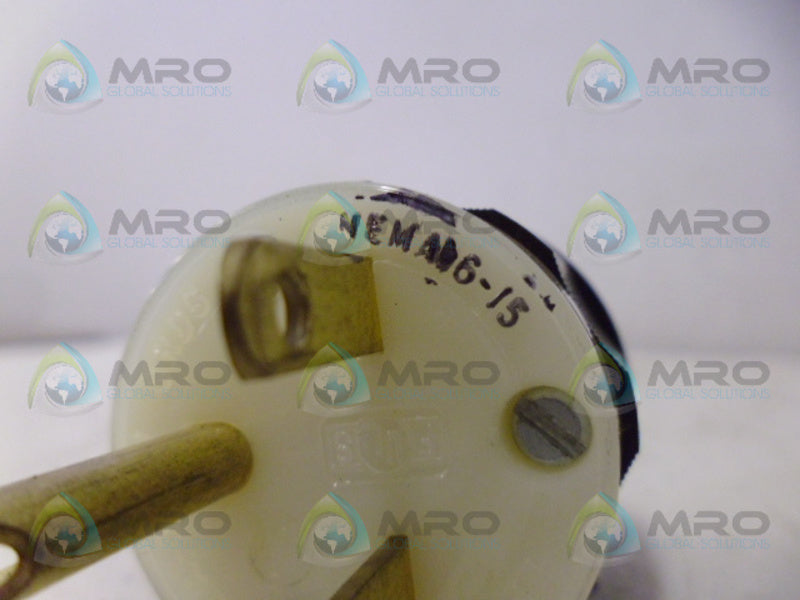 LEVITON NEMA 6-15 CONNECTOR NSNP