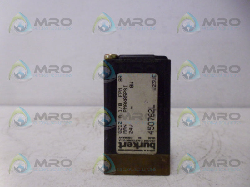 BURKERT 0212-A-1/8-FPM-BR SOLENOID VALVE NSNP