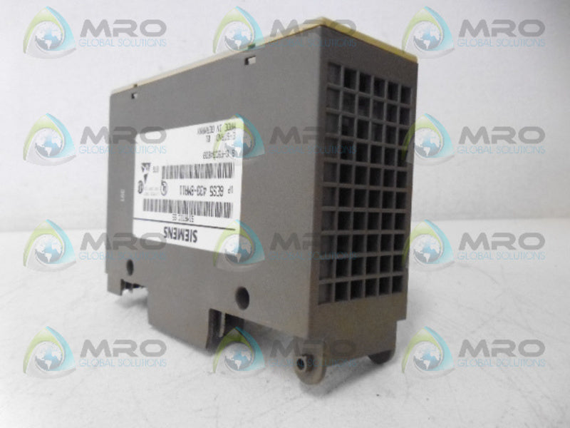 SIEMENS 6ES5433-8MA11 INPUT MODULE UNMP