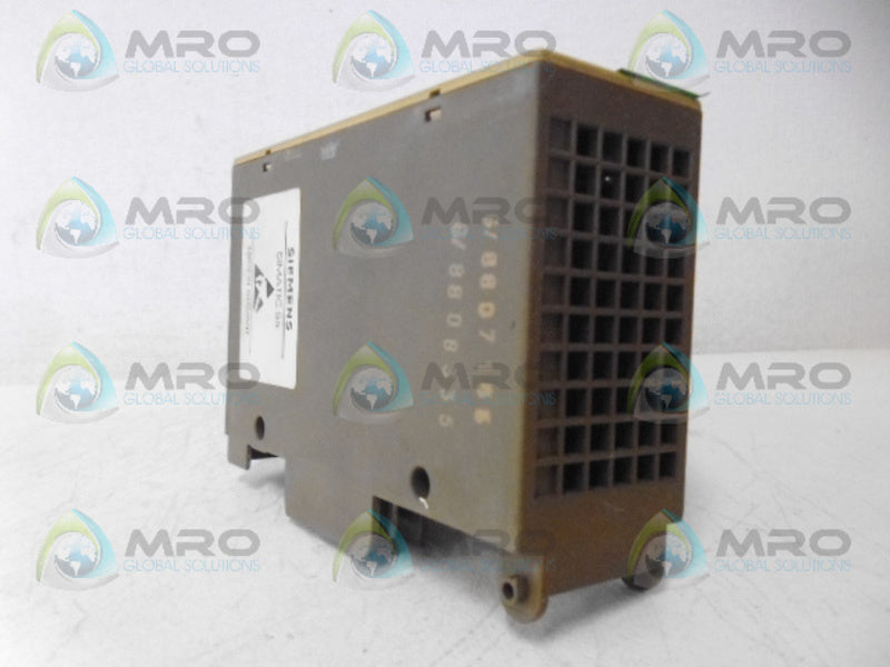 SIEMENS 6ES5788-8MA11 I/O MODULE UNMP