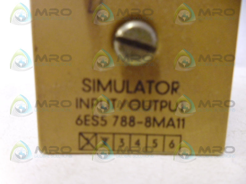 SIEMENS 6ES5788-8MA11 I/O MODULE UNMP