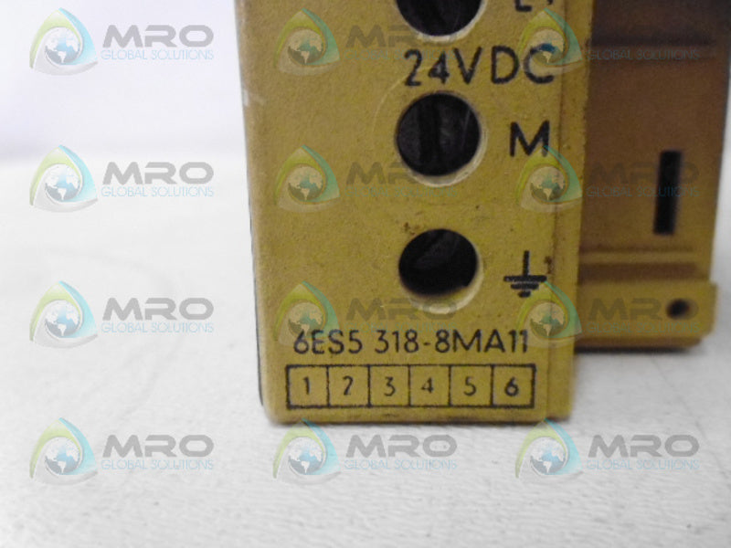 SIEMENS 6ES5318-8MA11 INTERFACE MODULE UNMP