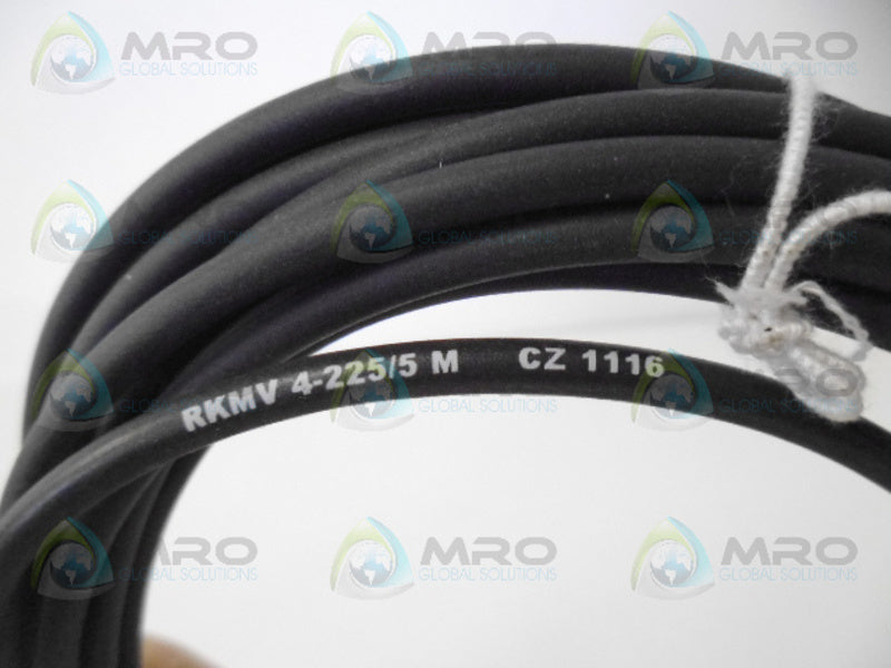 LUMBERG RKMV4-225/5M 4-PIN FEMALE CABLE  NSNP