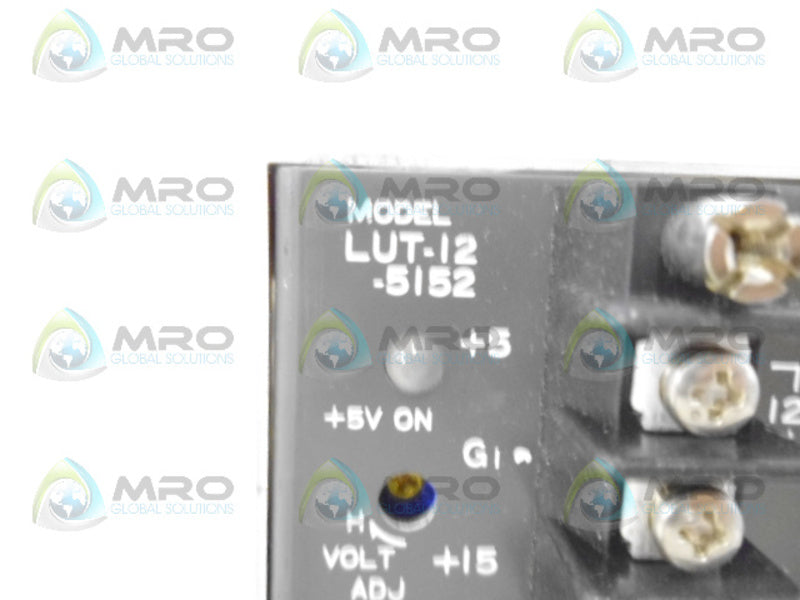 LAMBDA LUT-12-5152 POWER SUPPLY NSNP
