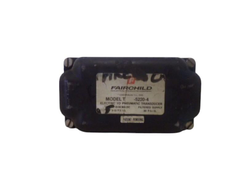 FAIRCHILD T-5220-4 ELECTRIC TO PNEUMATIC TRANSDUCER UNMP
