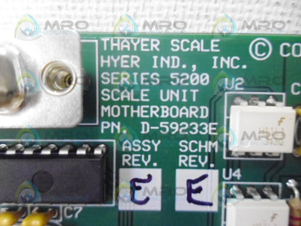 THAYER D-59233E MOTHERBOARD NSNP