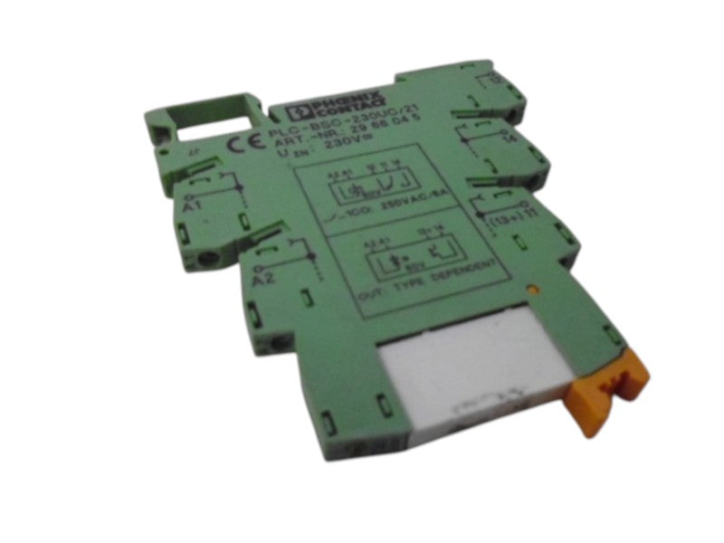 PHOENIX CONTACT PLC-BSC-230UC/21 TERMINAL BLOCK (AS PICTURED)  UNMP