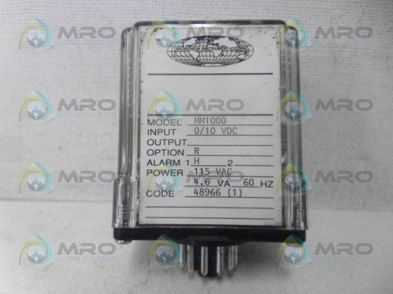 WILKERSON MM1000 MIGHTY MODULE RELAY 10VDC UNMP