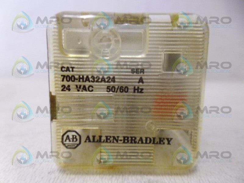 ALLEN BRADLEY 700-HA32A24 SER. A RELAY 24VAC UNMP