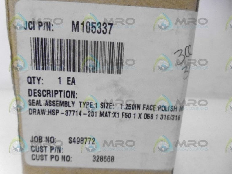 JOHN CRANE M105337 SEAL ASSEMBLY NSMP