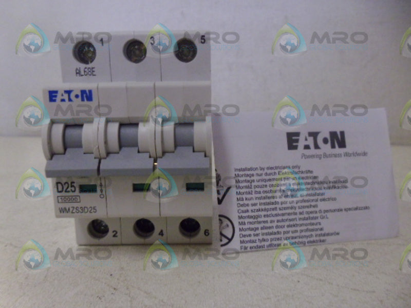 EATON WMZS3D25 CIRCUIT BREAKER NSMP