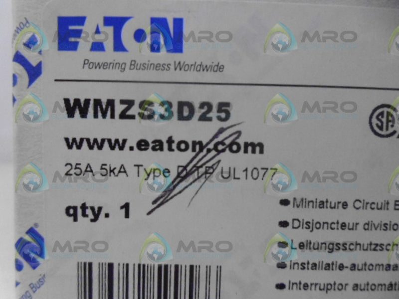 EATON WMZS3D25 CIRCUIT BREAKER NSMP