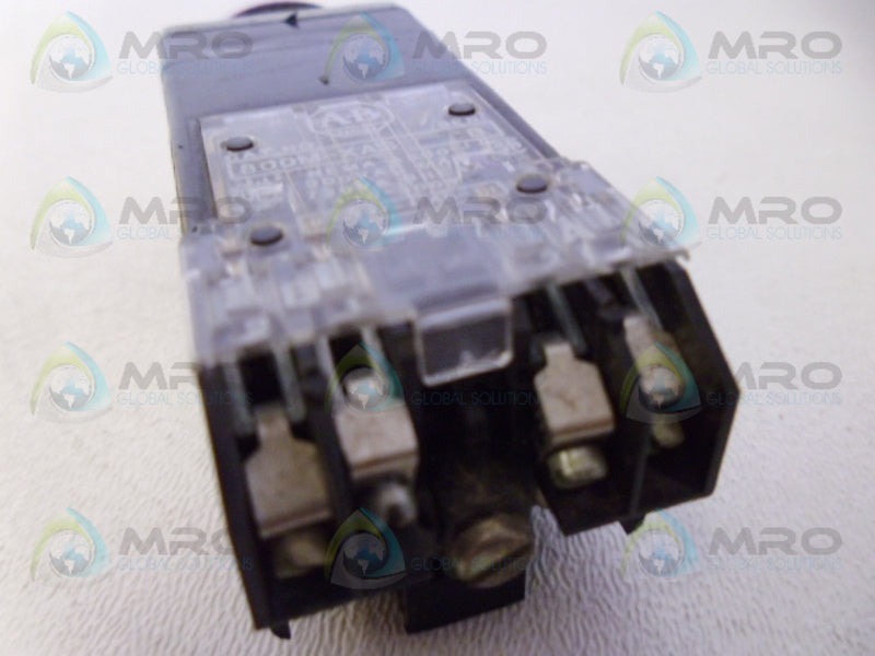 INDUSTRIAL SPARE PART 800MR-FXP16XS SER. D PUSHBUTTON SWITCH  UNMP