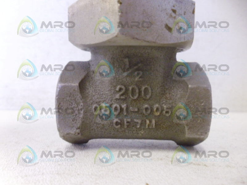 LADISH V-8250-0107-05 GATE VALVE UNMP