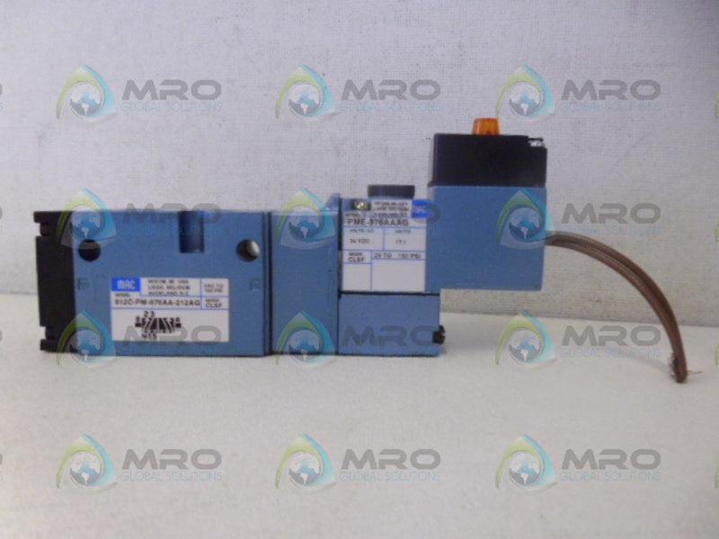 MAC 812C-PM-876AA-212AG VALVE NSMP