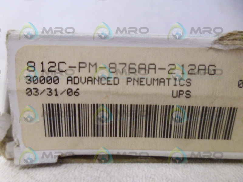 MAC 812C-PM-876AA-212AG VALVE NSMP