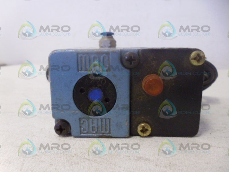 MAC 225B-115AAAA SOLENOID VALVE (AS PICTURED) UNMP