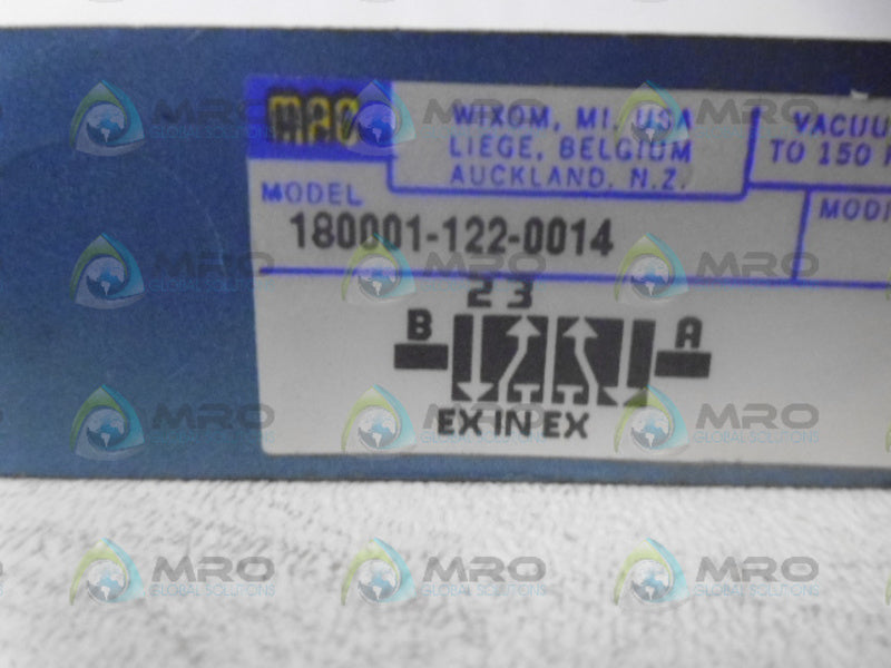 MAC 180001-122-0014 VALVE NSNP