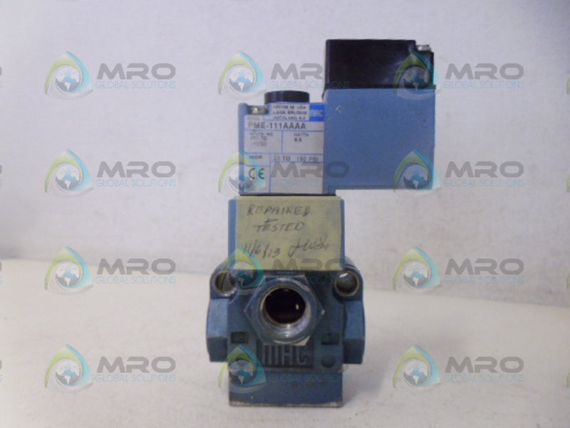 MAC 55B-11-PI-112AA SOLENOID VALVE REMANUFACTURED