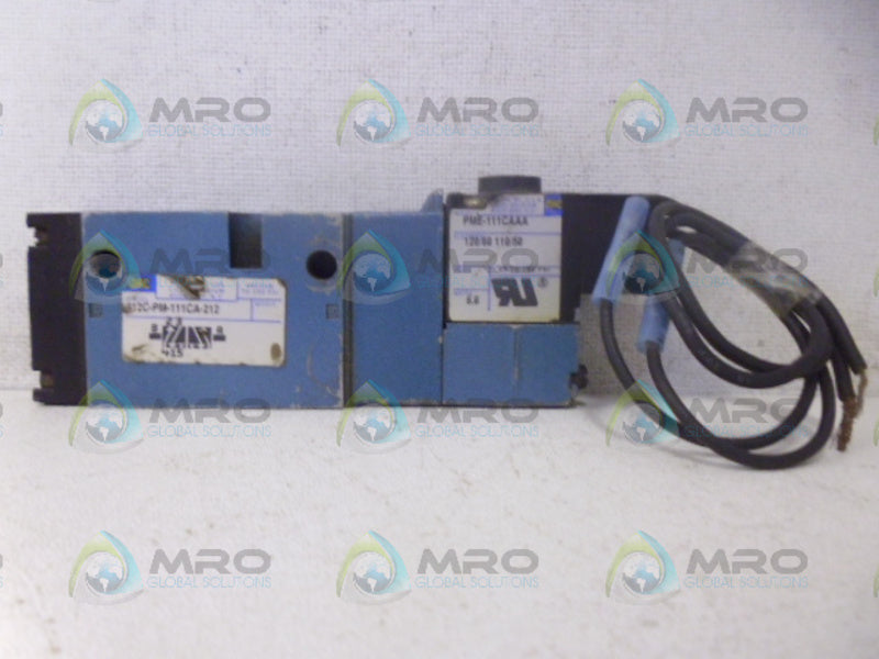 MAC 812C-PM-111CA-212 SOLENOID VALVE UNMP