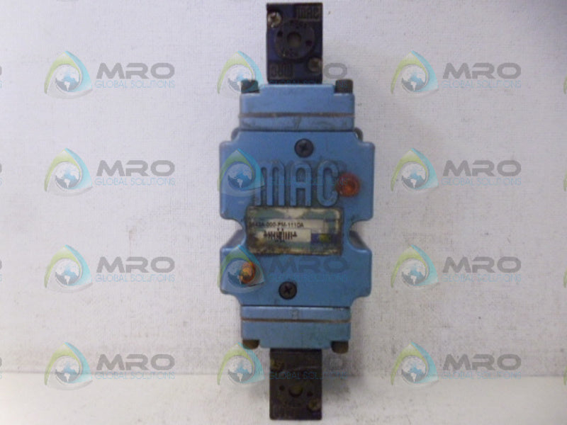 MAC 8543A-000-PM-111DA VALVE UNMP