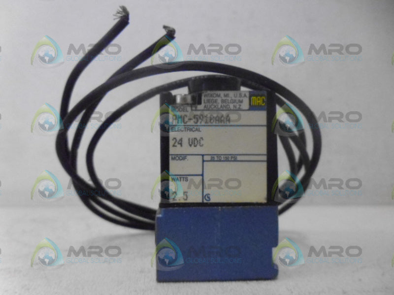 MAC PMC-591BAAA SOLENOID VALVE NSNP