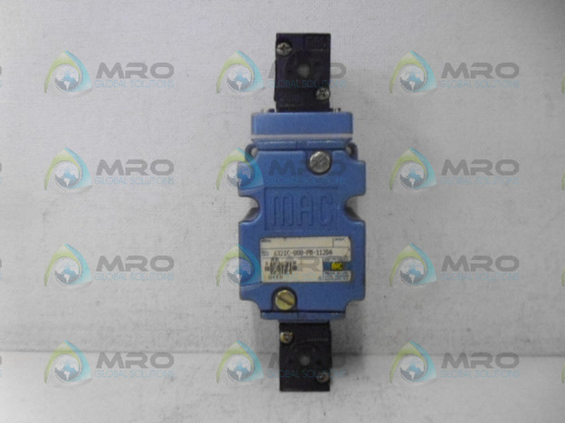 MAC 6321C-000-PM-112DA VALVE UNMP