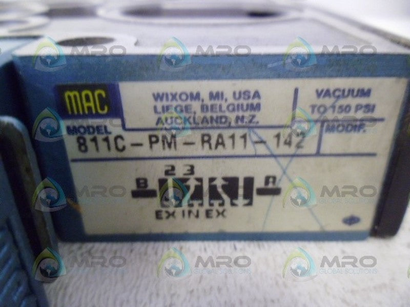 MAC 811C-PM-RA11-142 VALVE NSNP
