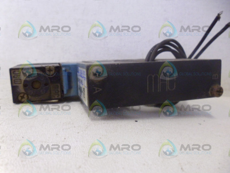 MAC 811C-PM-111DA-242 VALVE UNMP