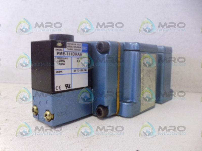 MAC 6511A-000-PM-111DA SOLENOID VALVE REMANUFACTURED