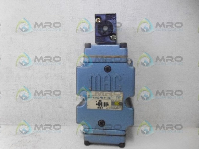 MAC 6511A-000-PM-111DA SOLENOID VALVE REMANUFACTURED