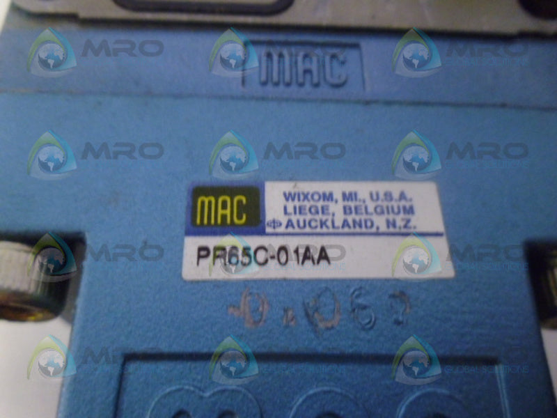 MAC PR65A-111AA-9 VALVE REMANUFACTURED