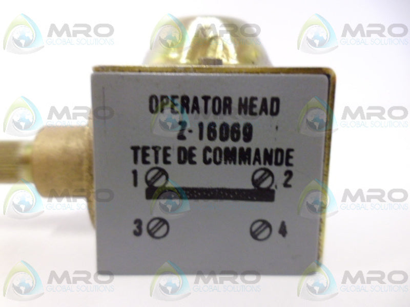 INDUSTRIAL SPARE PART Z-16069 OPERATOR HEAD  UNMP