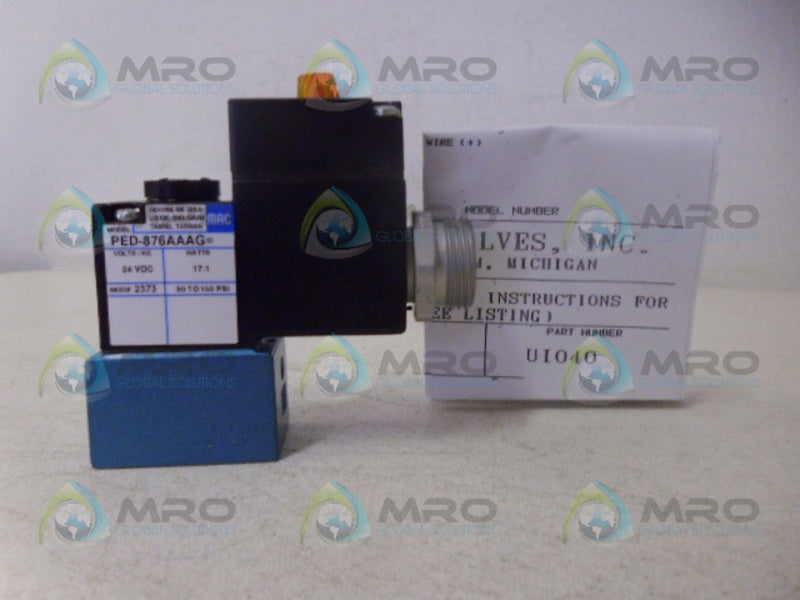 MAC PED-876-AAAG VALVE NSMP
