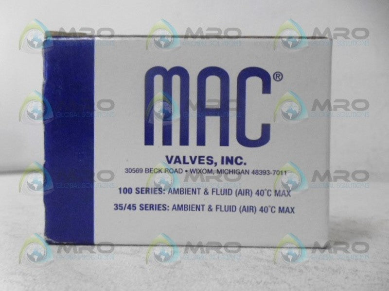 MAC DMB-DDAP-2DM1 SOLENOID VALVE NSMP