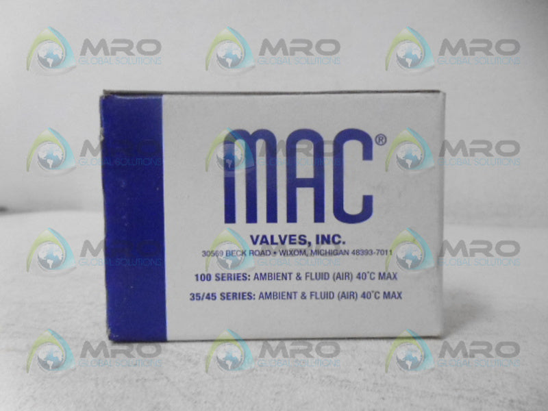 MAC TM-DAAP-3DA SOLENOID VALVE NSMP