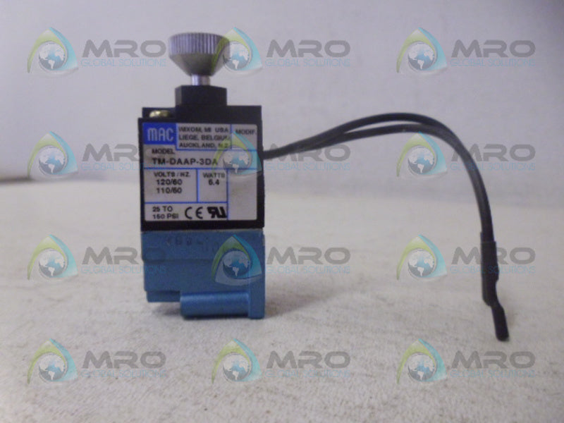 MAC TM-DAAP-3DA SOLENOID VALVE NSMP