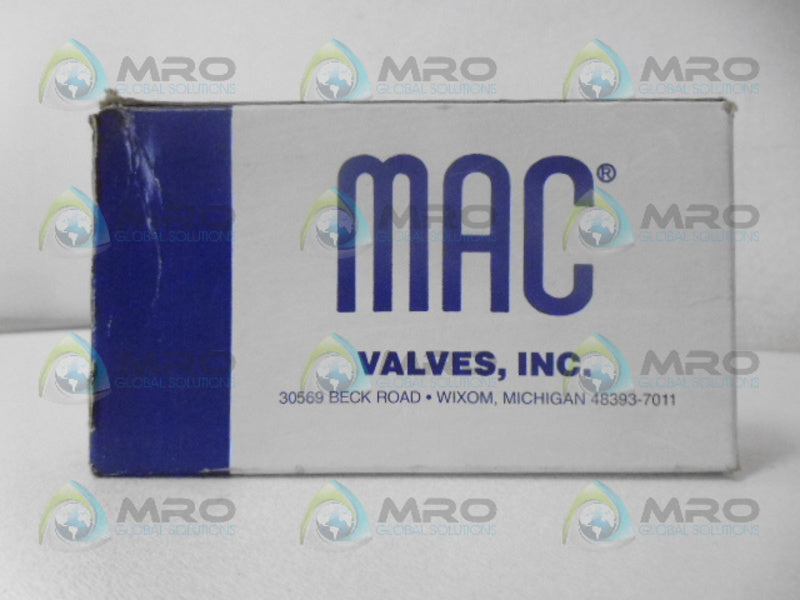 MAC 411A-B0A-DM-DDAH-1JB VALVE NSMP