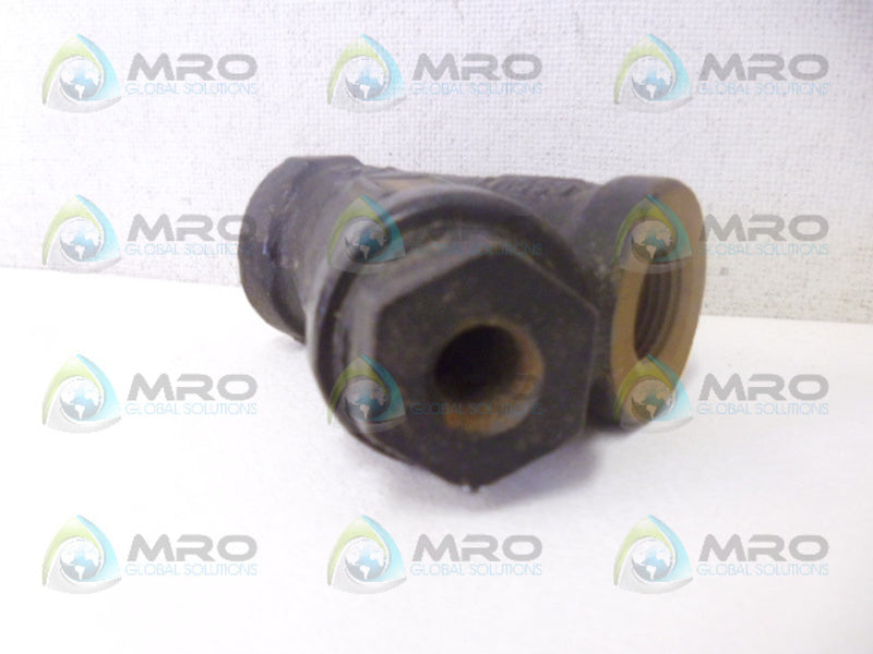 WATTS 77S1 CAST IRON STRAINER NSNP