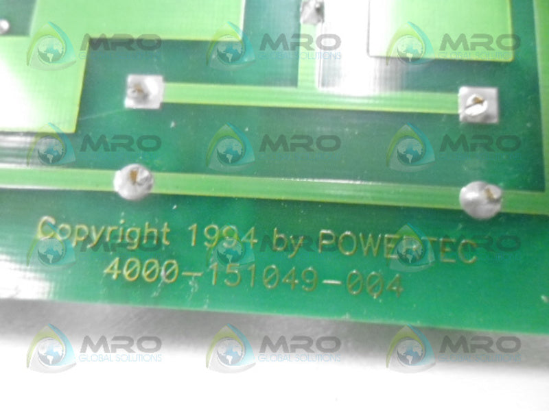 POWERTEC 4000-151049-004 PC BOARD NSNP