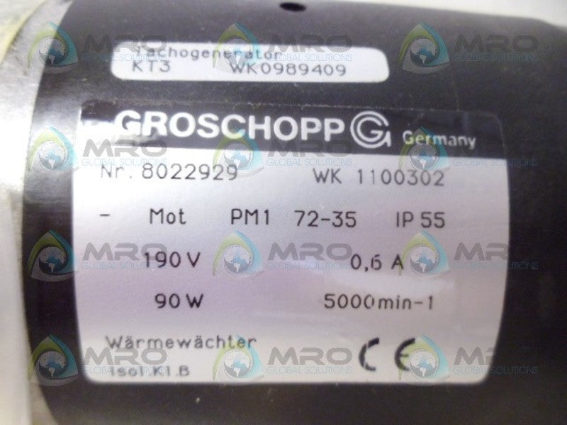 GROSCHOPP 8022929 MOTOR NSNP