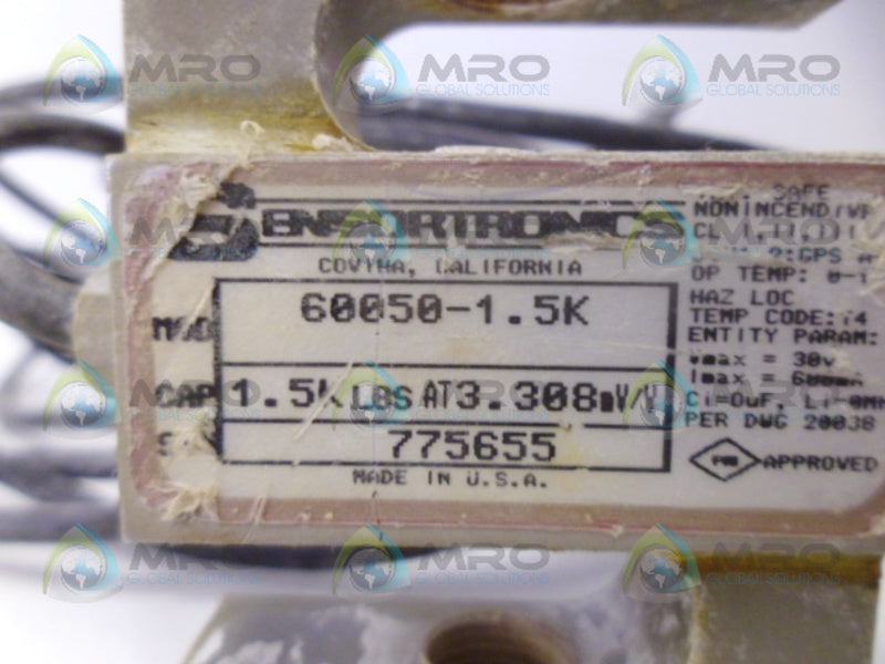 SENSORTRONICS 60050-1.5K LOAD CELL (AS PICTURED) UNMP