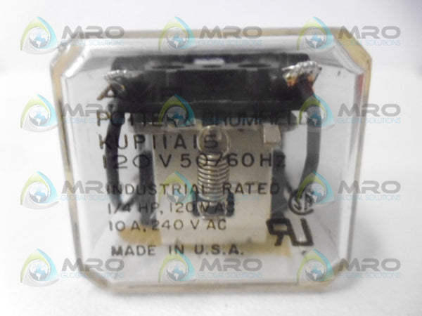POTTER & BRUMFIELD KUP-11A15-120 RELAY 120V NSNP