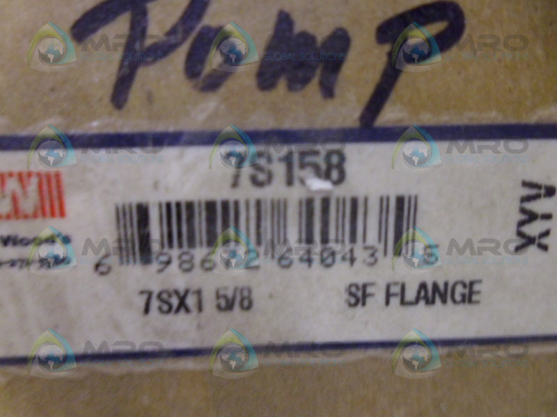 TB WOODS 7S158 SF FLANGE 7SX1 5/8'' *NEW IN BOX*