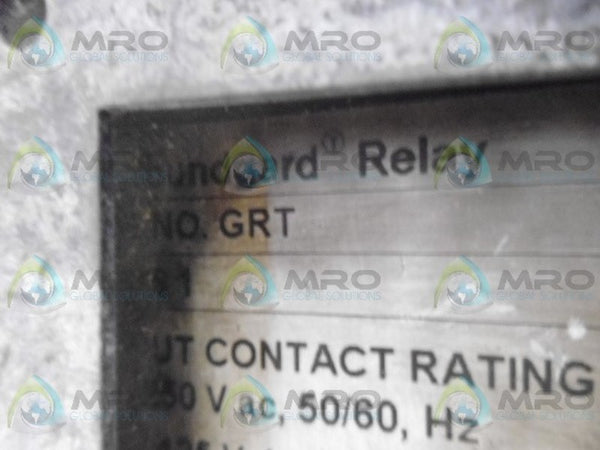 CUTLER HAMMER GRT GROUNDFARD RELAY (AS PICTURED) UNMP
