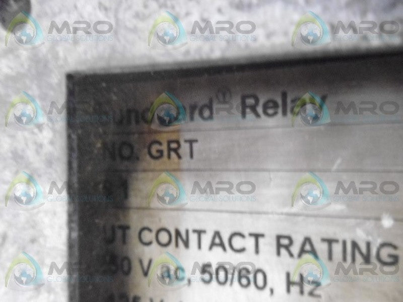 CUTLER HAMMER GRT GROUNDFARD RELAY (AS PICTURED) UNMP