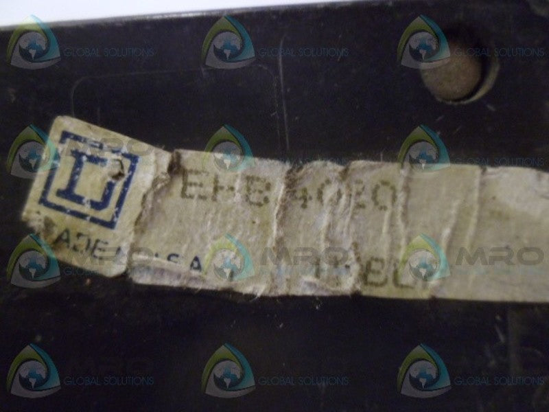 SQUARE D EHB4020 CIRCUIT BREAKER (AS PICTURED) UNMP