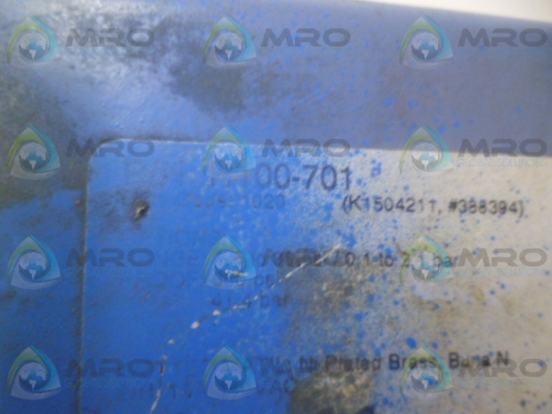 UNITED ELECTRIC H100-701 PRESSURE SWITCH (AS PICTURED) UNMP
